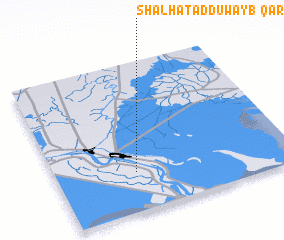 3d view of Qaryat Shalhat ad Duwayb